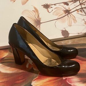 Cole Haan Black Patent Leather Heels